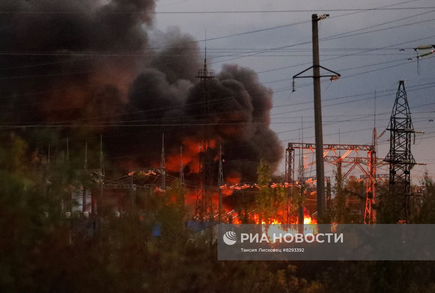 ВСУ обстреляли подстанцию Шебекино в Белгородской области