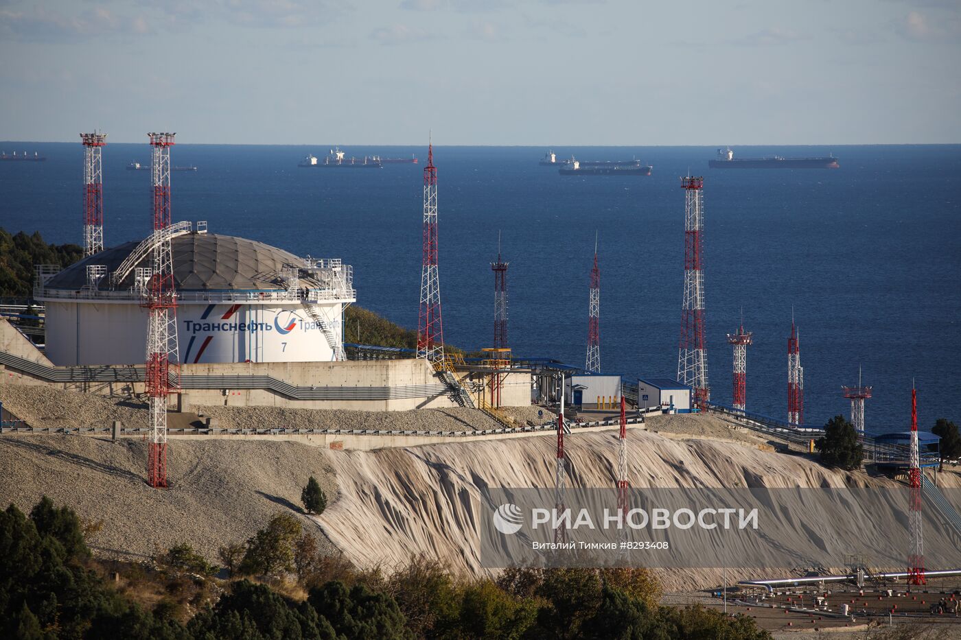 Транспортировка нефти в Новороссийске