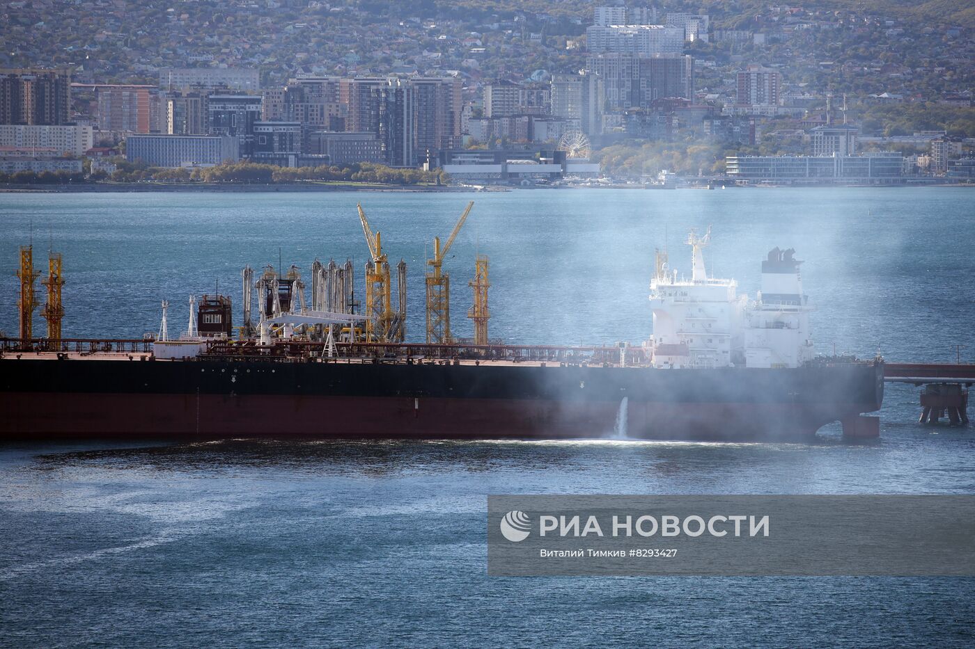 Транспортировка нефти в Новороссийске