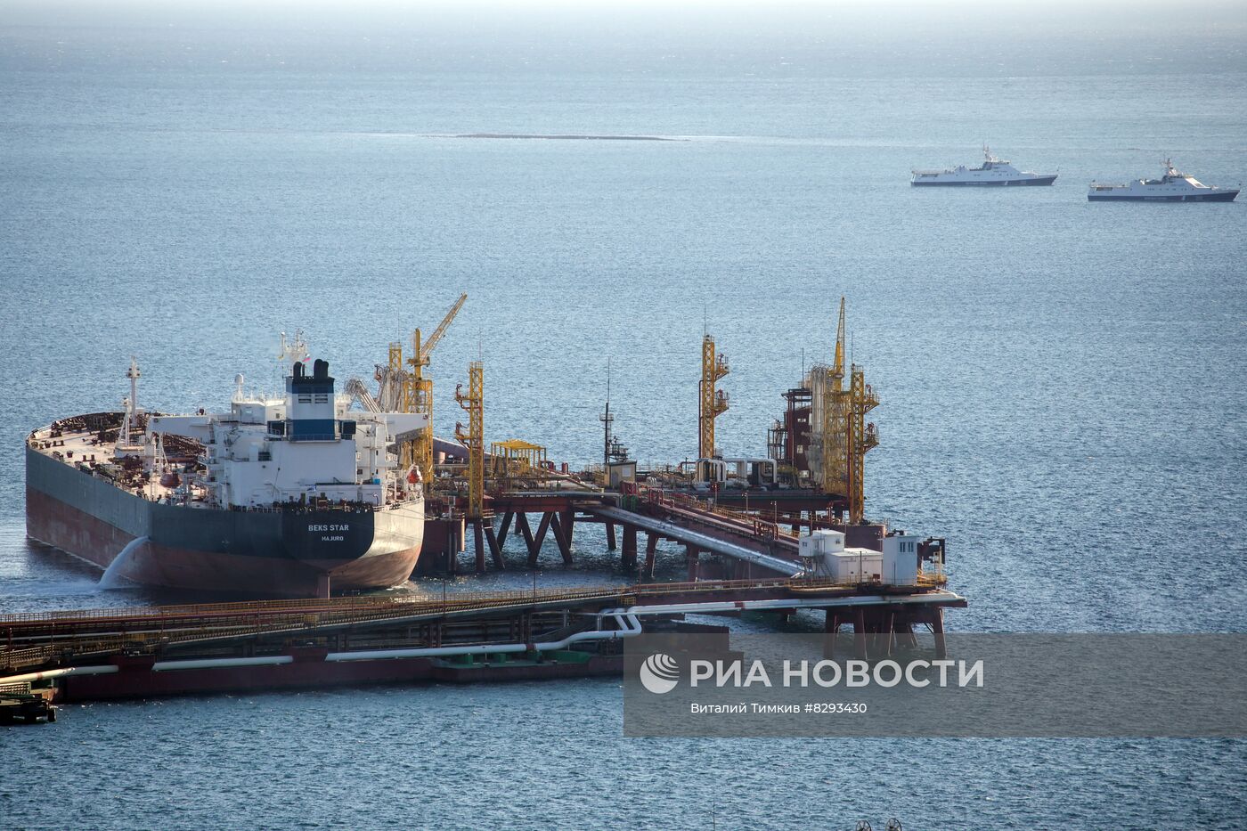 Транспортировка нефти в Новороссийске