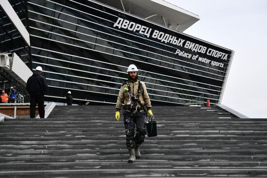 Подготовка спортивных объектов к Универсиаде-2023 в Екатеринбурге