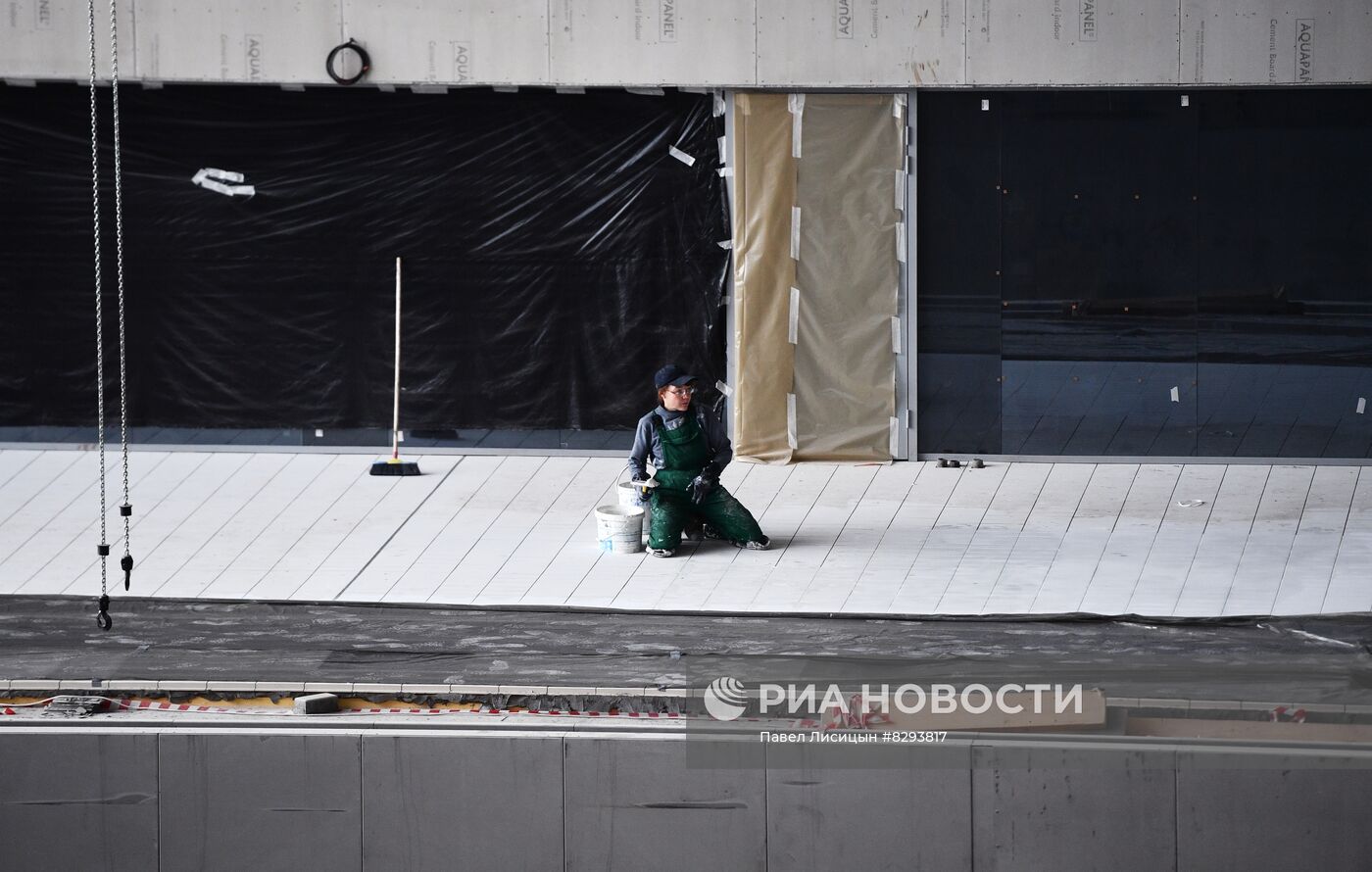 Подготовка спортивных объектов к Универсиаде-2023 в Екатеринбурге