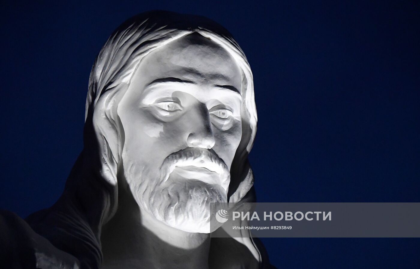 Пятиметровая статуя Иисуса Христа в Красноярском крае
