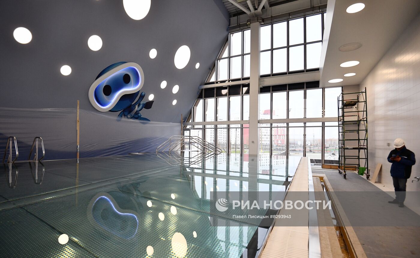 Подготовка спортивных объектов к Универсиаде-2023 в Екатеринбурге