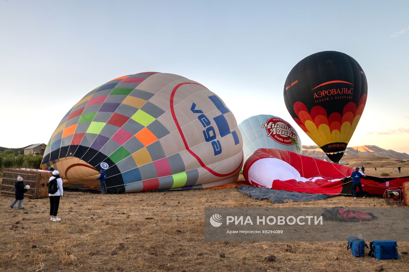 Фестиваль воздушных шаров в Армении