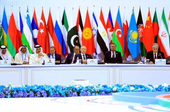 Рабочий визит президента РФ В. Путина в Казахстан