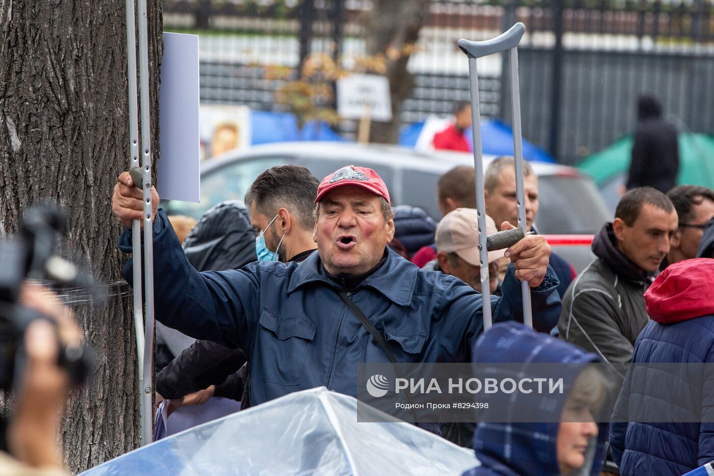 В Молдавии продолжаются акции протеста оппозиции