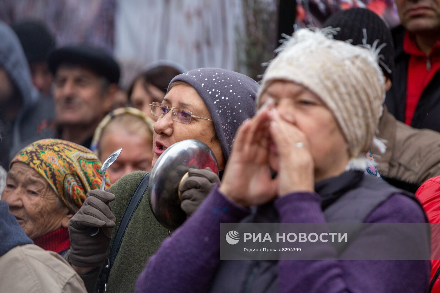 В Молдавии продолжаются акции протеста оппозиции