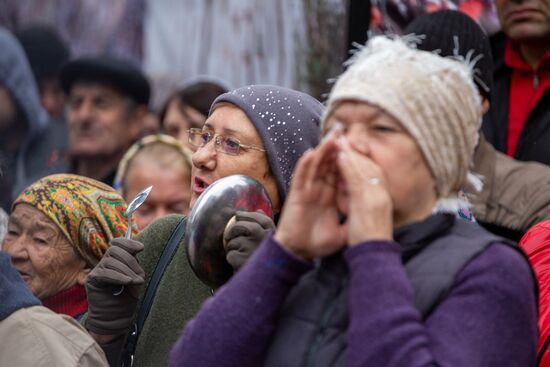 В Молдавии продолжаются акции протеста оппозиции