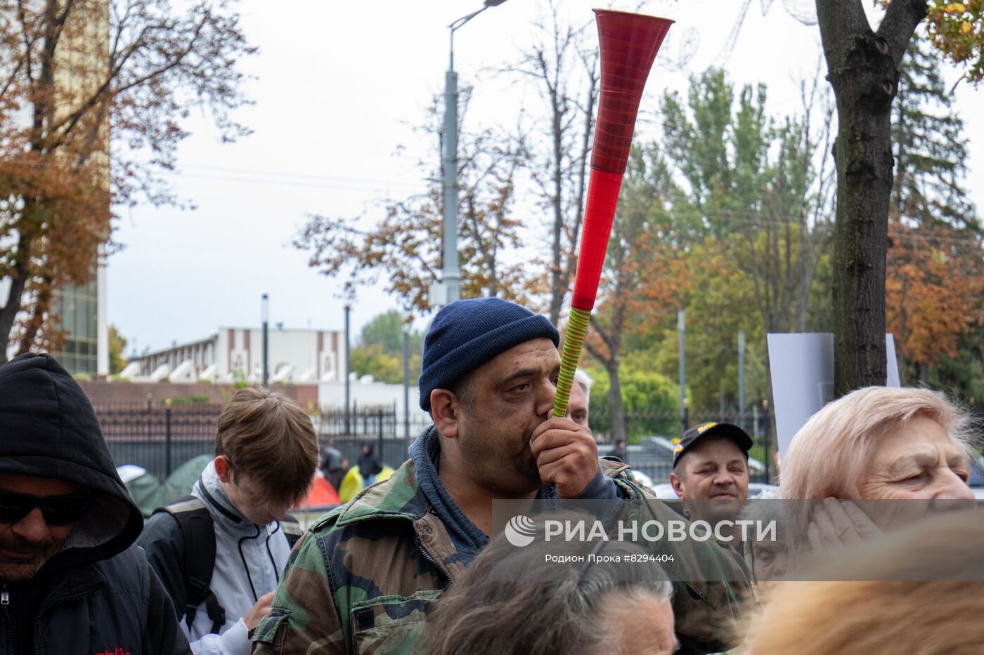 В Молдавии продолжаются акции протеста оппозиции