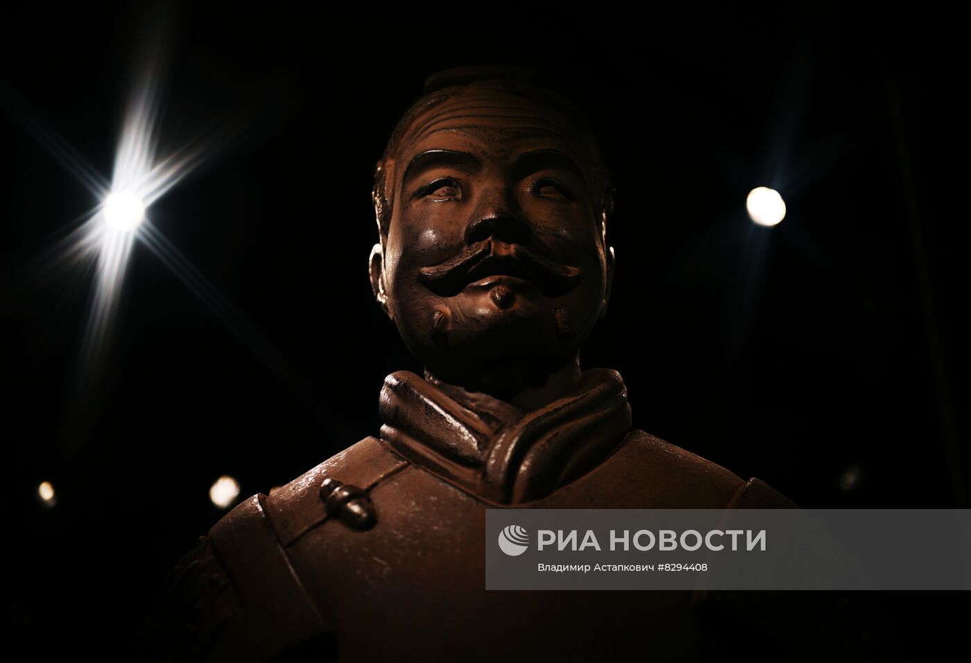 Открытие выставки-реконструкции "Терракотовая армия. Бессмертные воины Китая"