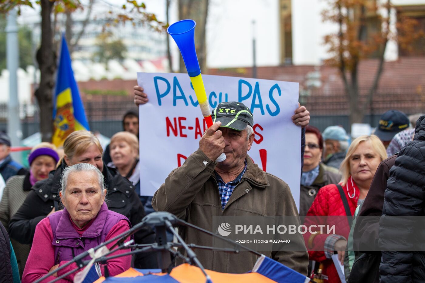 В Молдавии продолжаются акции протеста оппозиции