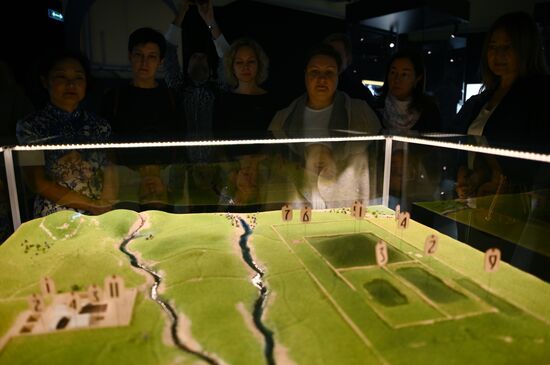 Открытие выставки-реконструкции "Терракотовая армия. Бессмертные воины Китая"