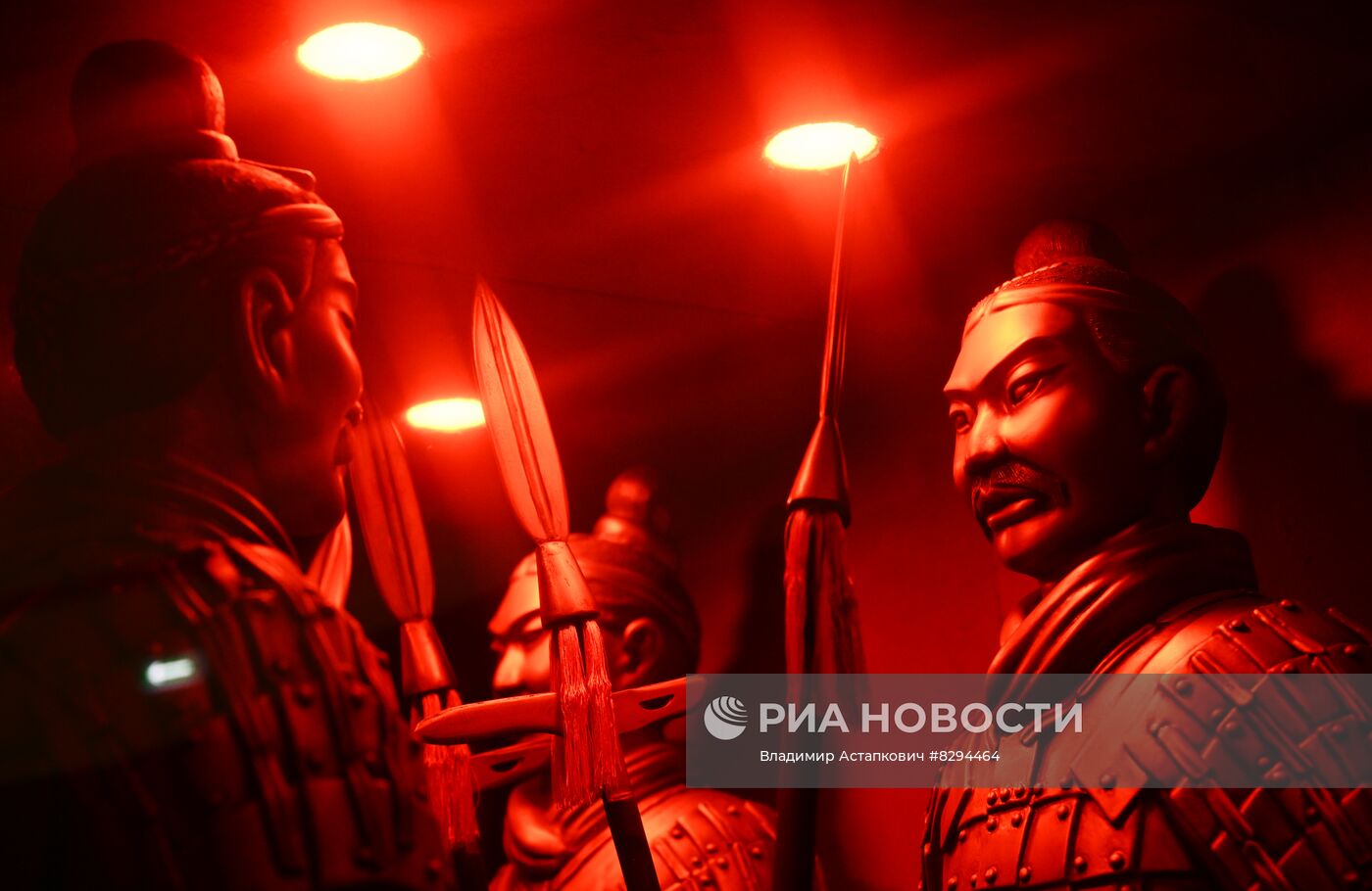 Открытие выставки-реконструкции "Терракотовая армия. Бессмертные воины Китая"