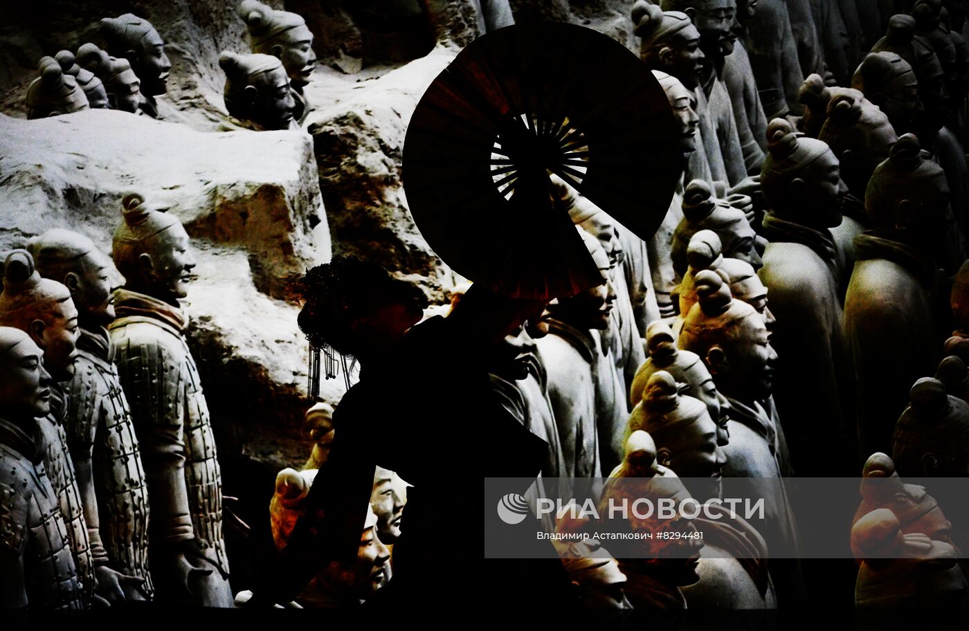 Открытие выставки-реконструкции "Терракотовая армия. Бессмертные воины Китая"