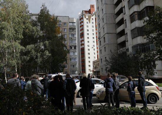 В Белгороде в результате обстрела поврежден дом