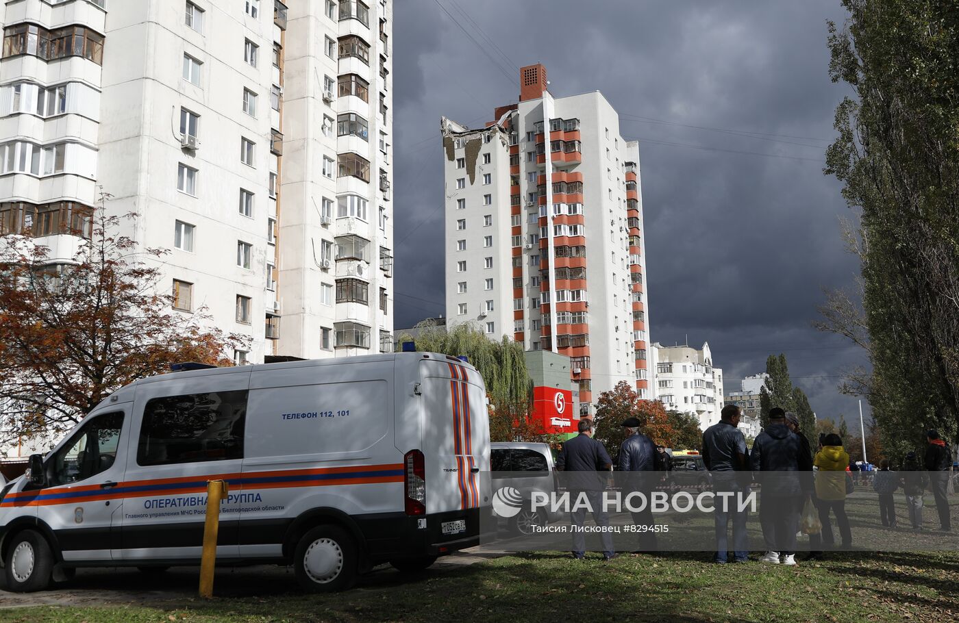 В Белгороде в результате обстрела поврежден дом