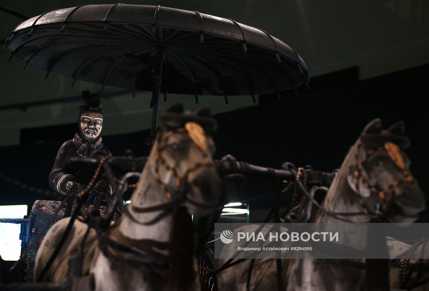 Открытие выставки-реконструкции "Терракотовая армия. Бессмертные воины Китая"