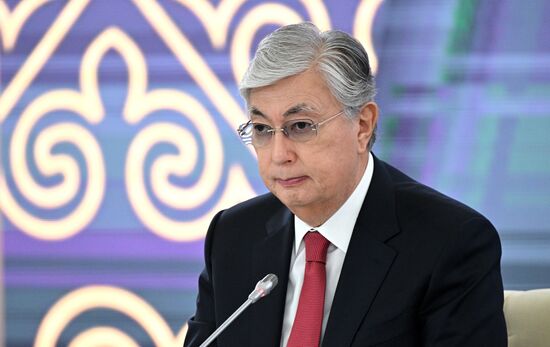 Визит президента РФ В. Путина в Казахстан 
