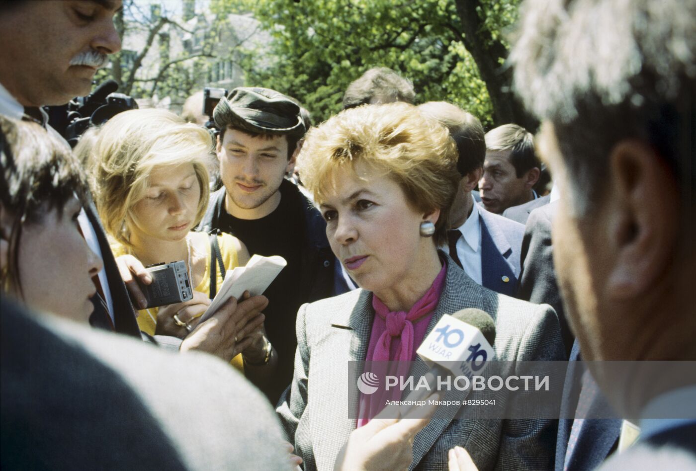 Визит Михаила Горбачева в США