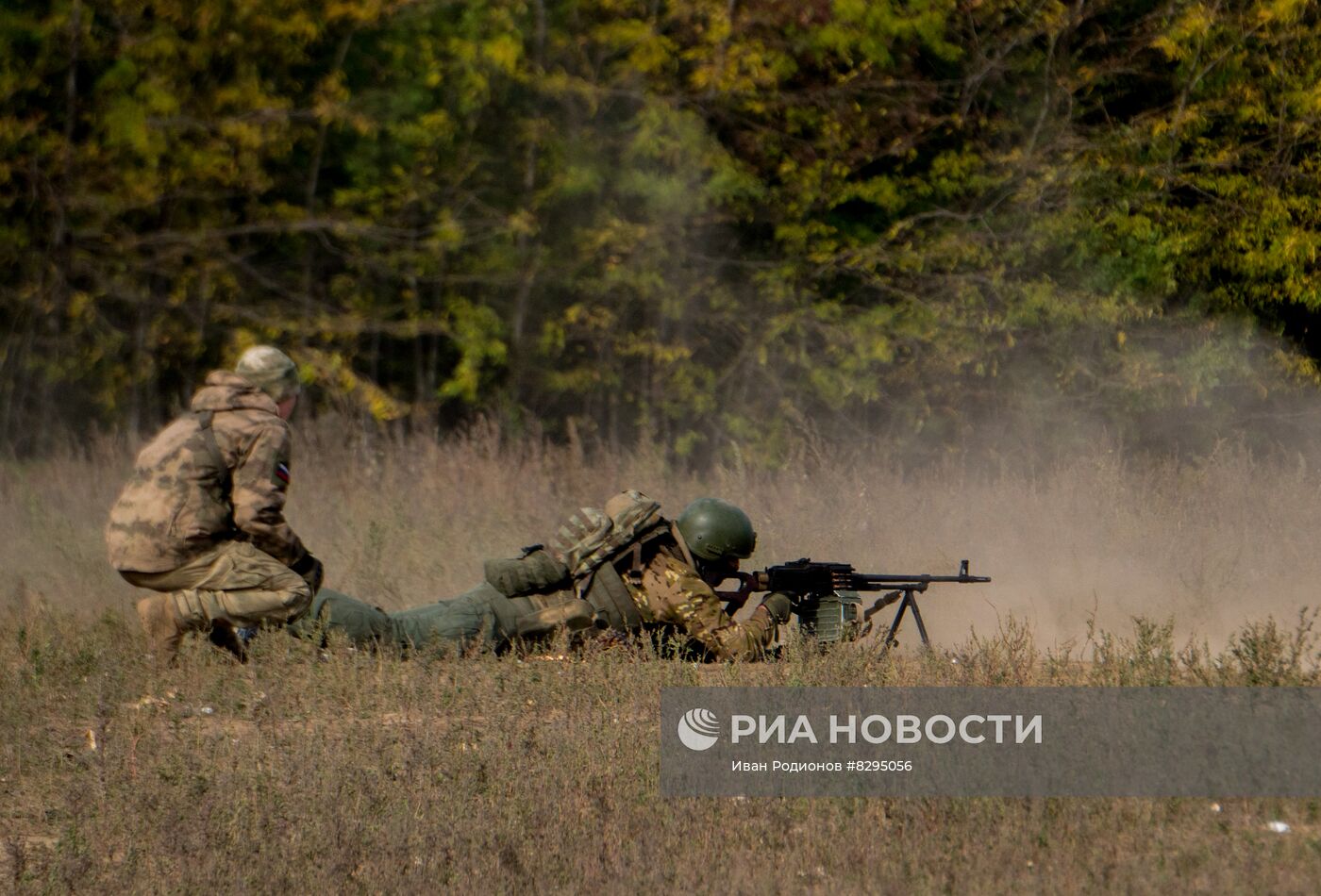 Подготовка мобилизованных на полигонах Херсонской области