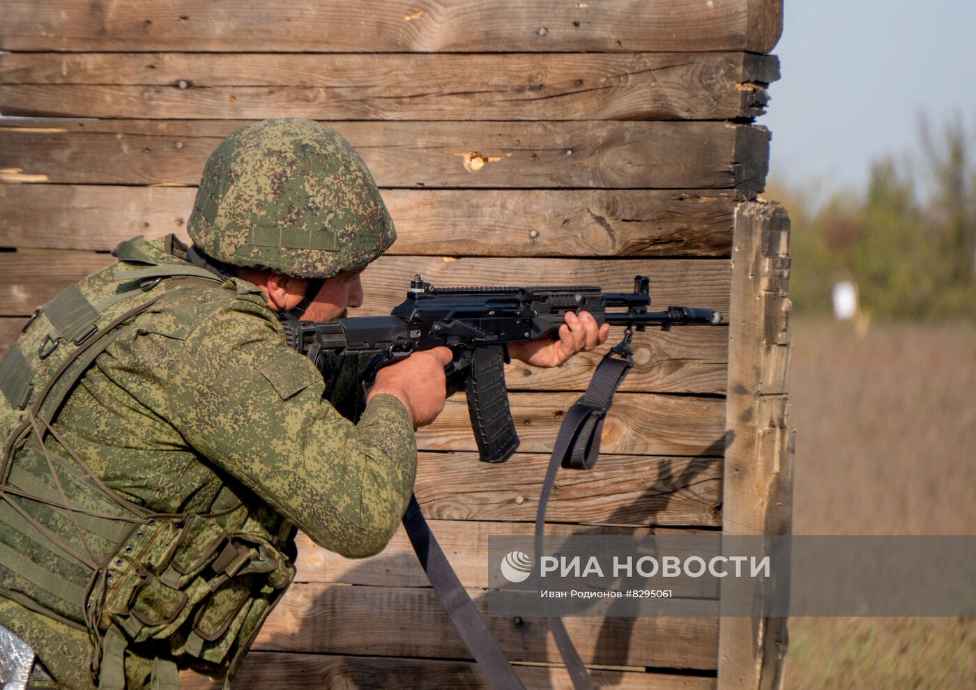 Подготовка мобилизованных на полигонах Херсонской области