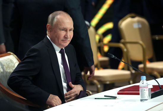 Визит президента РФ В. Путина в Казахстан 