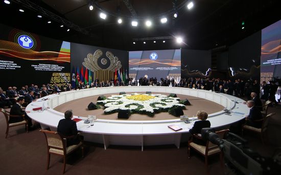 Визит президента РФ В. Путина в Казахстан 