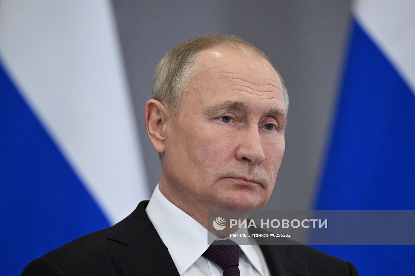 Визит президента РФ В. Путина в Казахстан 