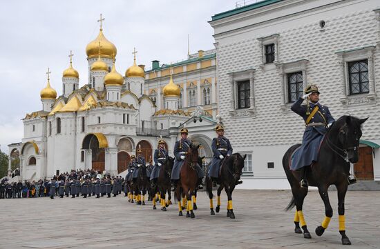 Караул на соборной площади