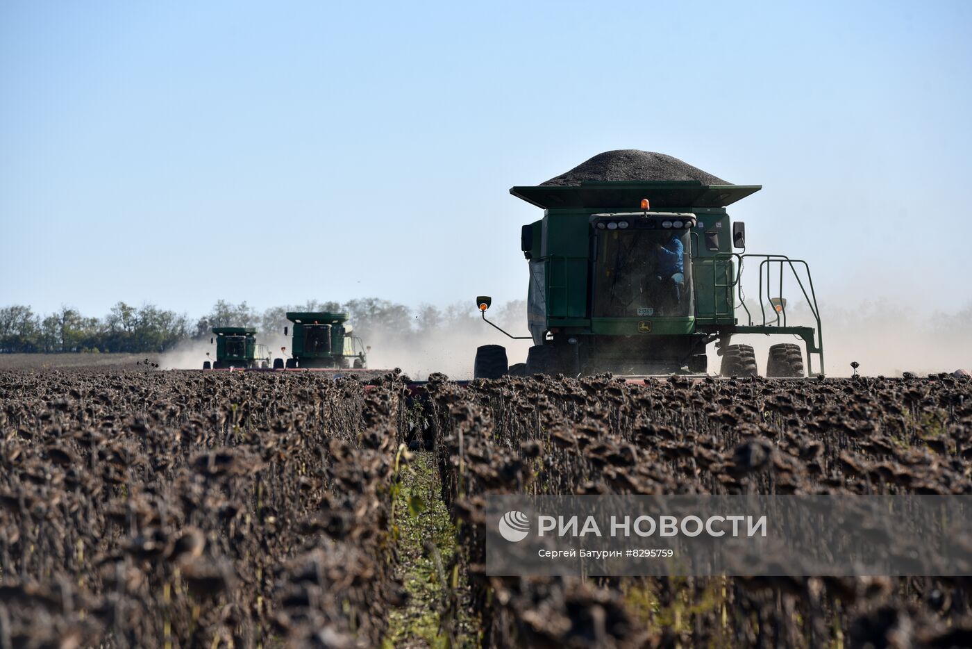 Осенние полевые работы в ДНР