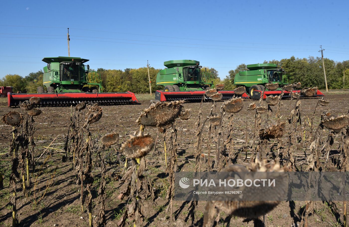 Осенние полевые работы в ДНР