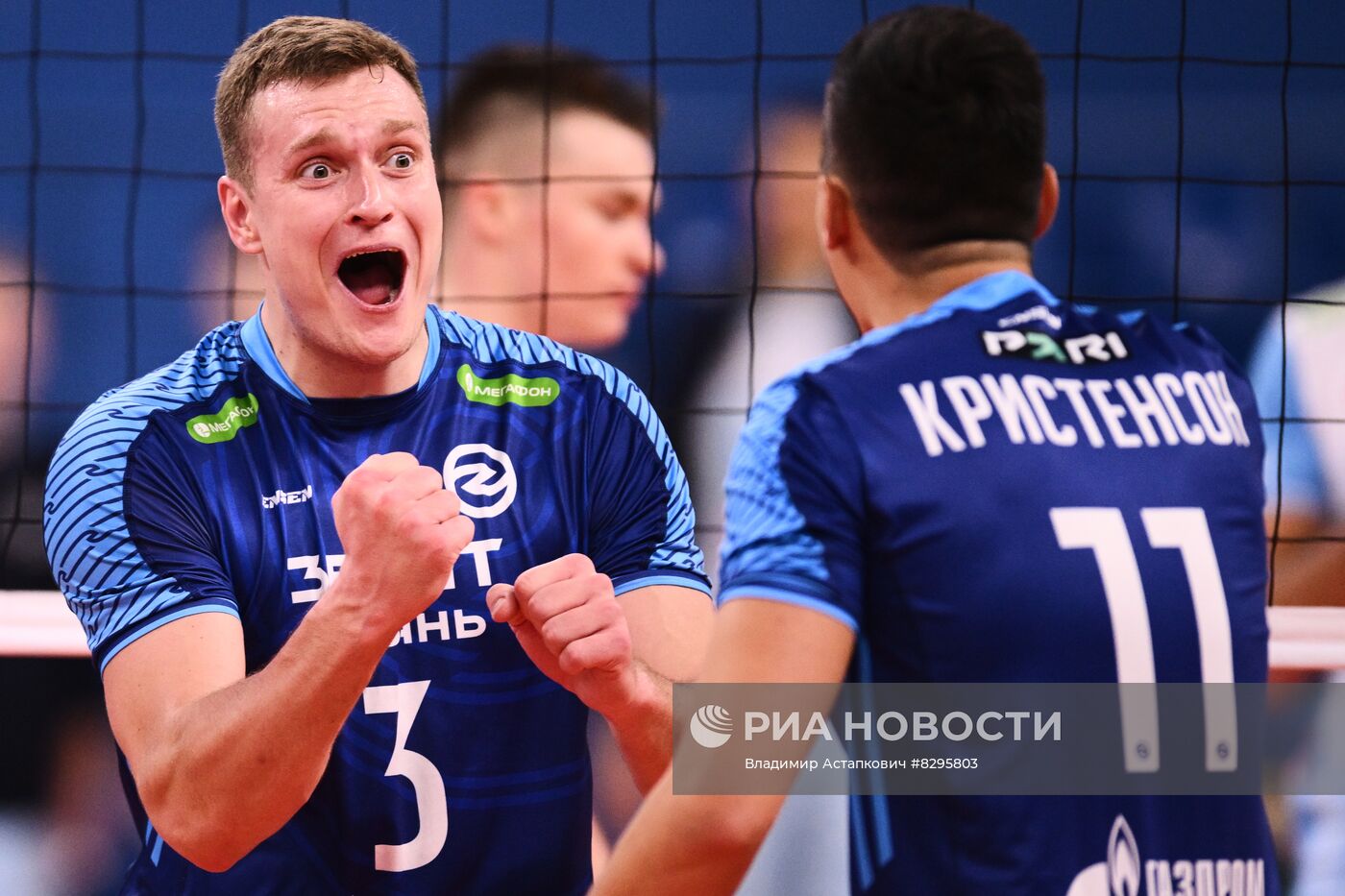 Волейбол. Суперлига. Мужчины. Матч "Динамо" - "Зенит-Казань"