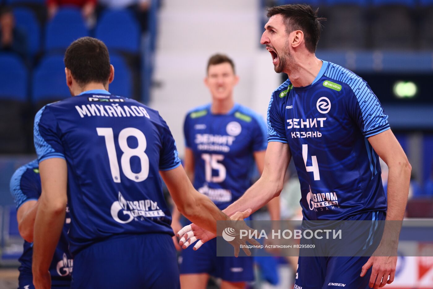 Волейбол. Суперлига. Мужчины. Матч "Динамо" - "Зенит-Казань"
