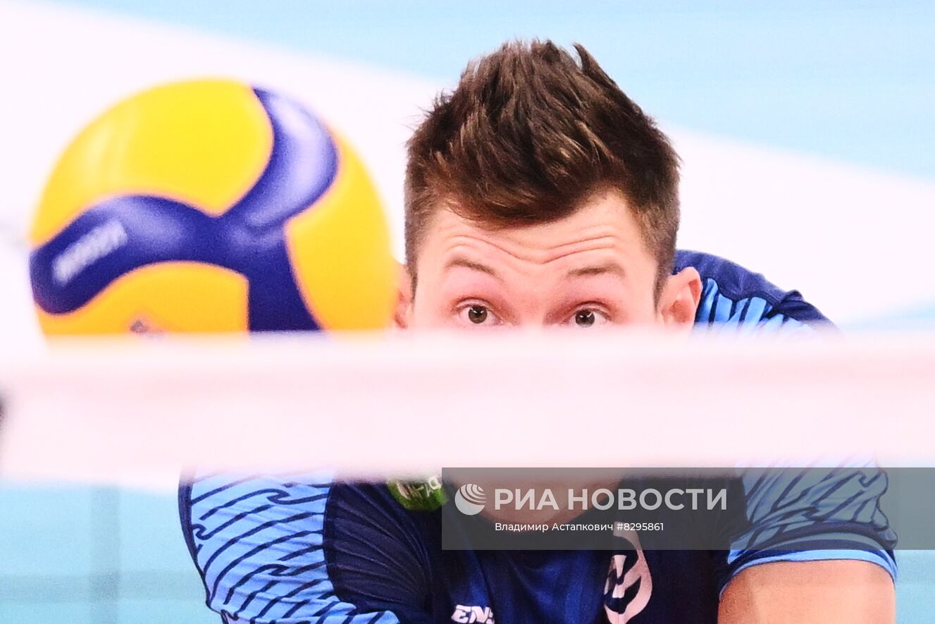 Волейбол. Суперлига. Мужчины. Матч "Динамо" - "Зенит-Казань"