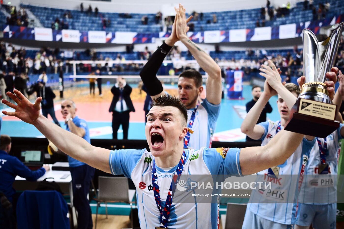 Волейбол. Суперлига. Мужчины. Матч "Динамо" - "Зенит-Казань"