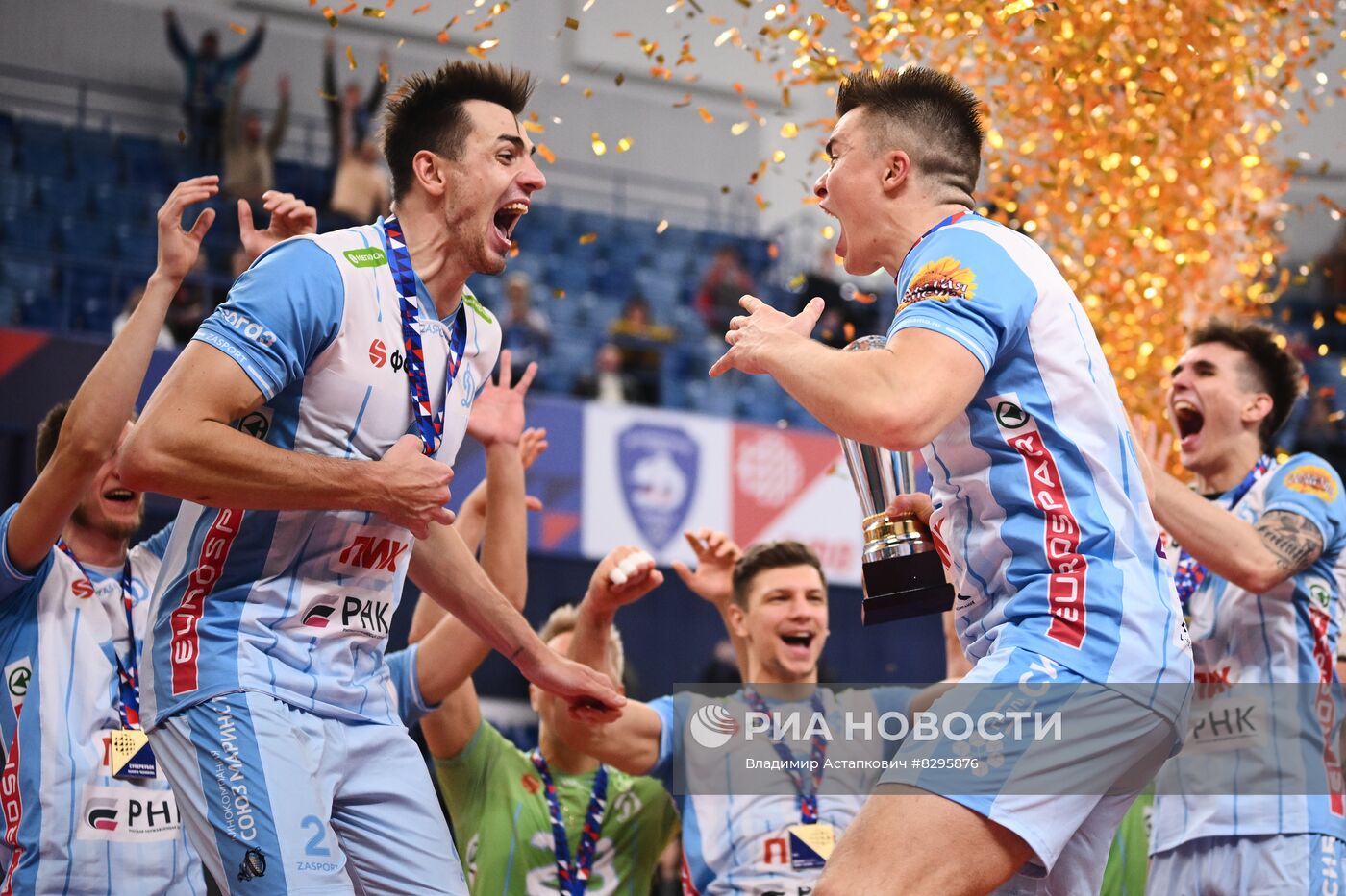 Волейбол. Суперлига. Мужчины. Матч "Динамо" - "Зенит-Казань"