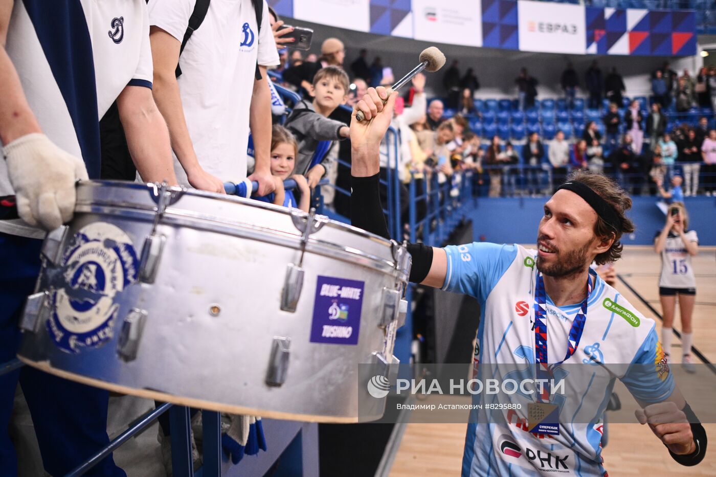 Волейбол. Суперлига. Мужчины. Матч "Динамо" - "Зенит-Казань"