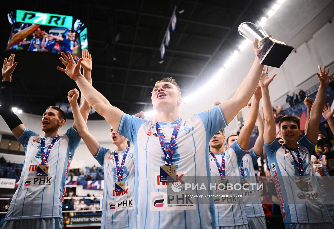 Волейбол. Суперлига. Мужчины. Матч "Динамо" - "Зенит-Казань"