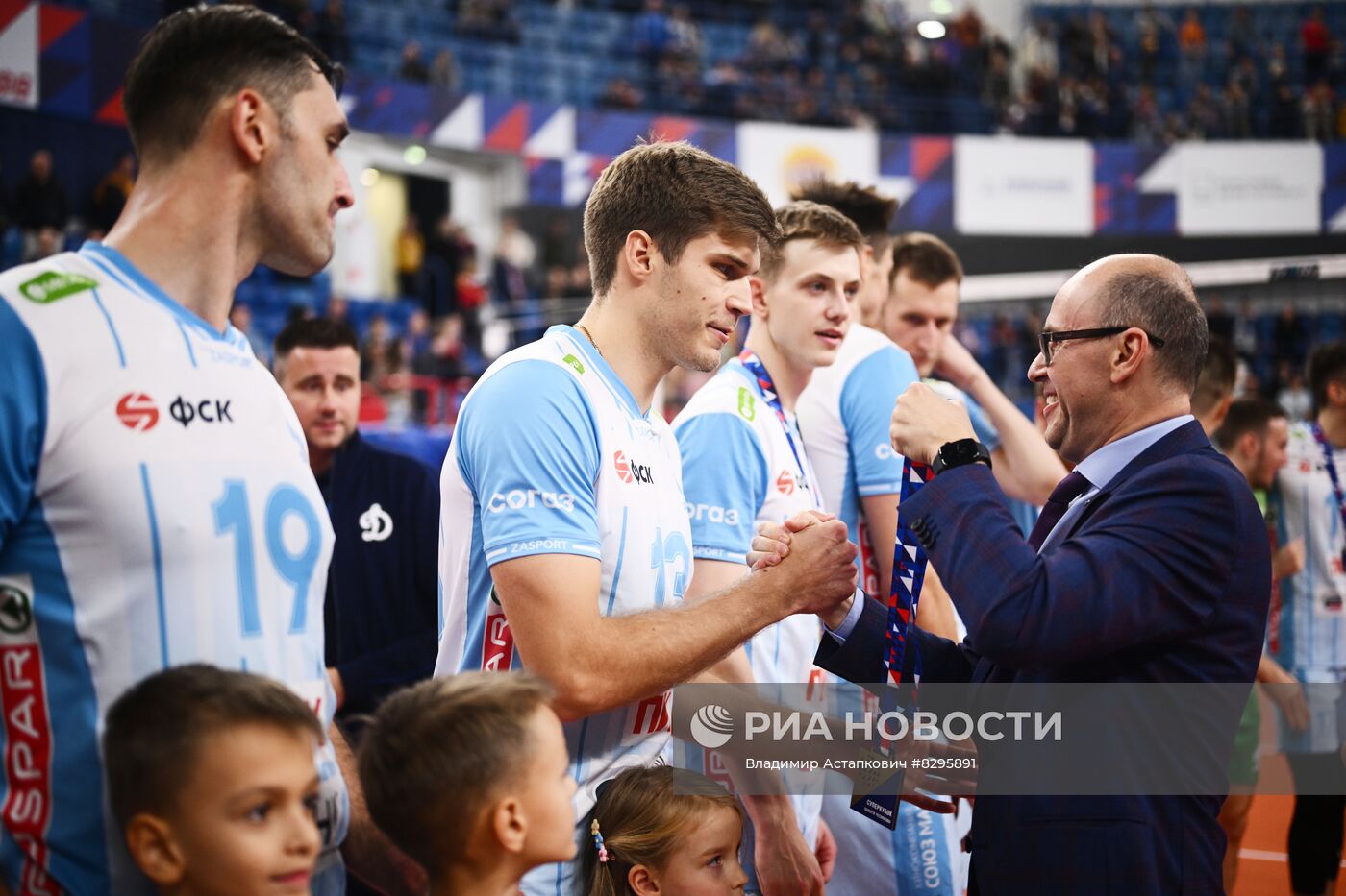 Волейбол. Суперлига. Мужчины. Матч "Динамо" - "Зенит-Казань"