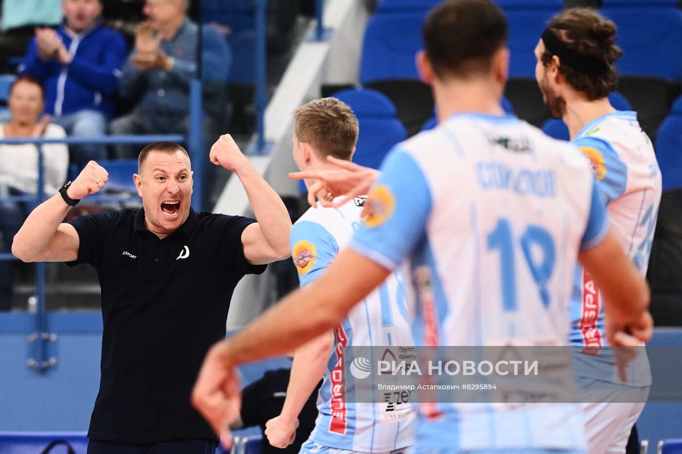 Волейбол. Суперлига. Мужчины. Матч "Динамо" - "Зенит-Казань"