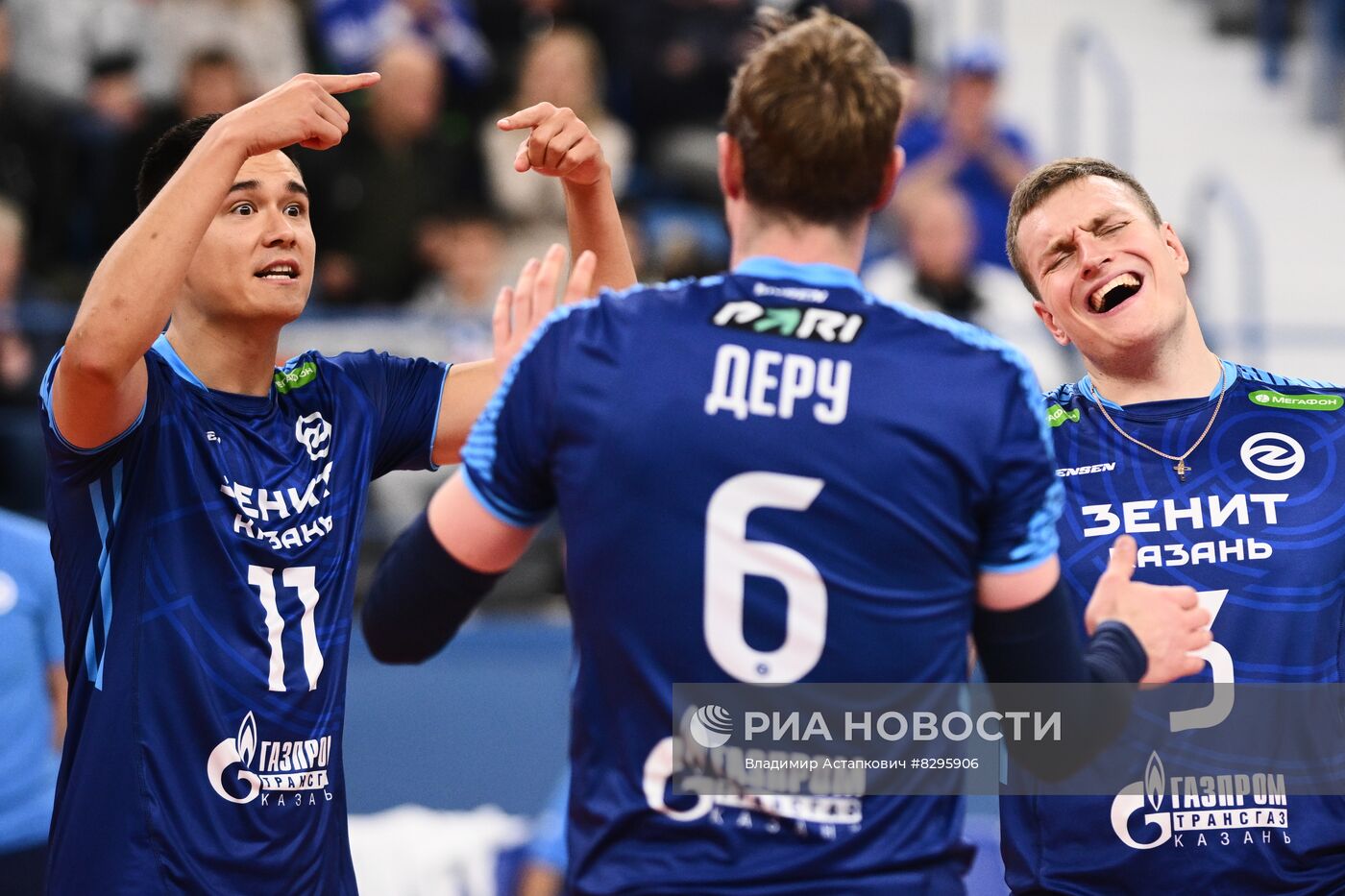 Волейбол. Суперлига. Мужчины. Матч "Динамо" - "Зенит-Казань"