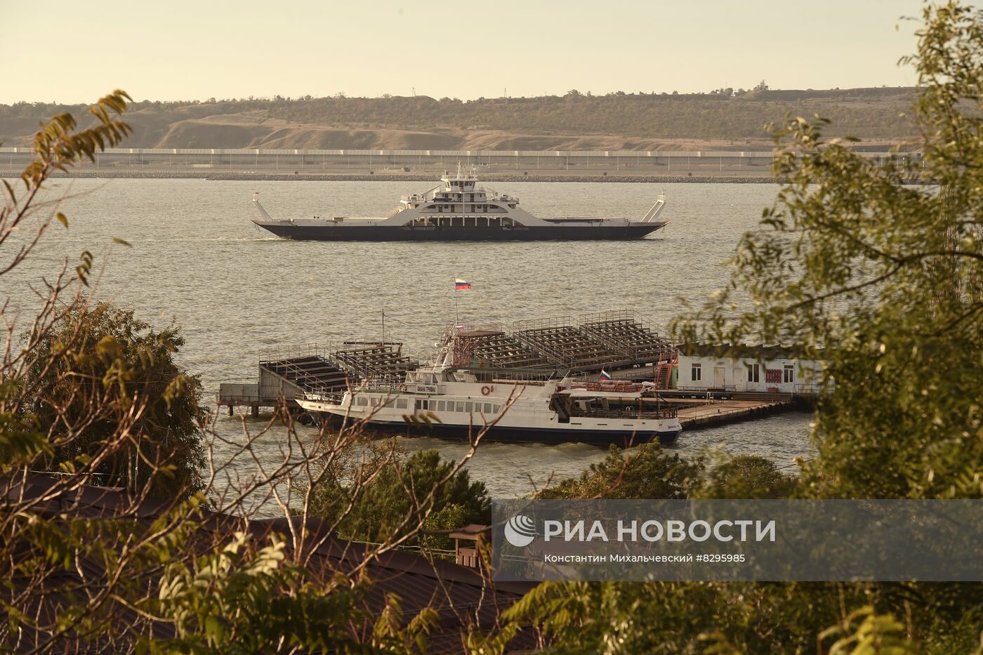 Паромная переправа в Керчи