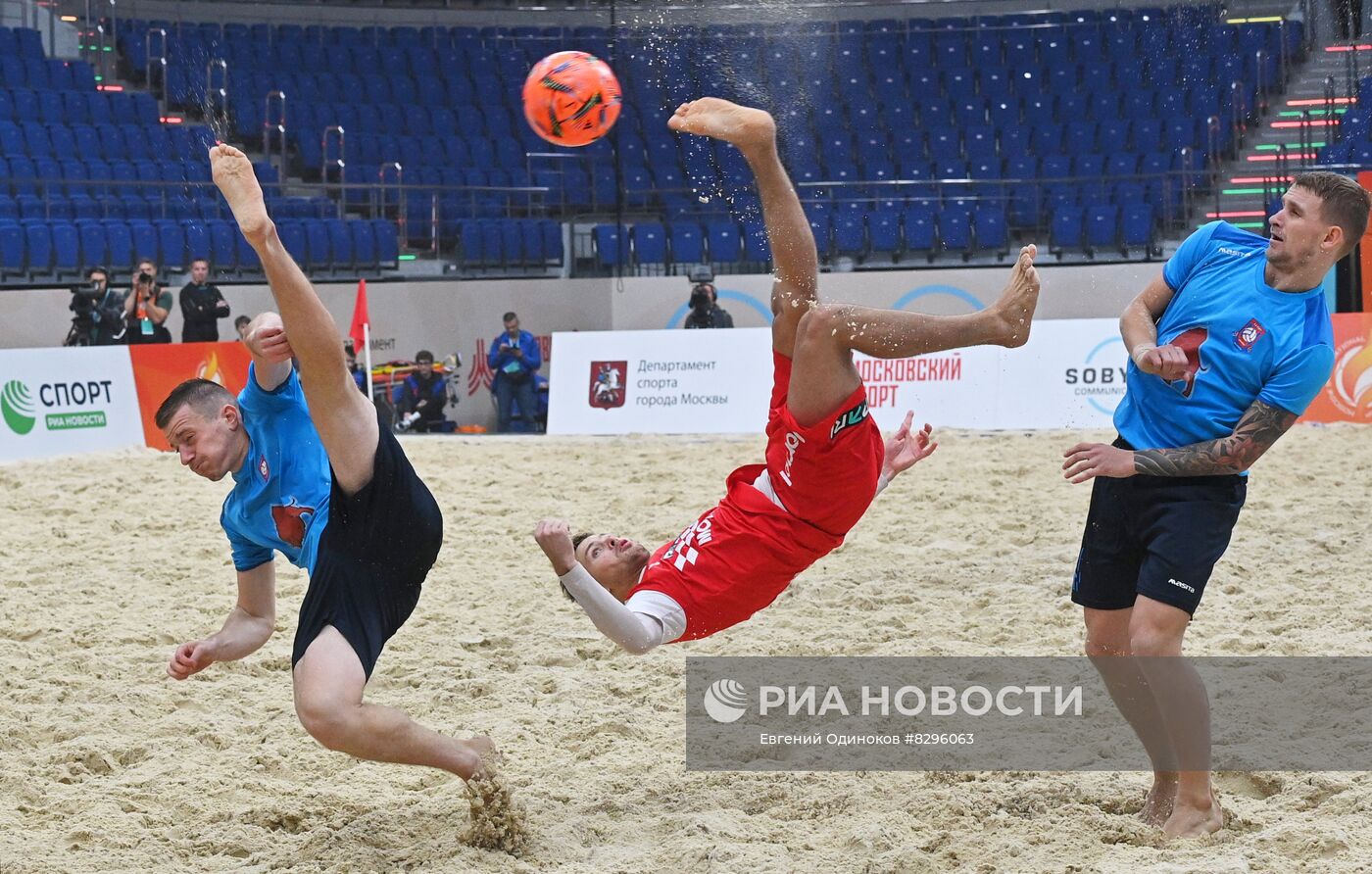 Пляжный футбол. Московский международный кубок