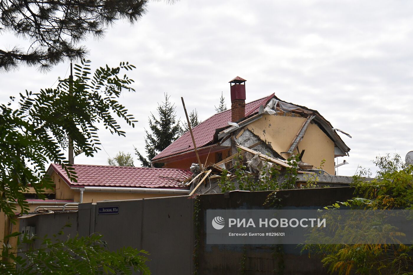 Разрушения в Энергодаре после многократных обстрелов