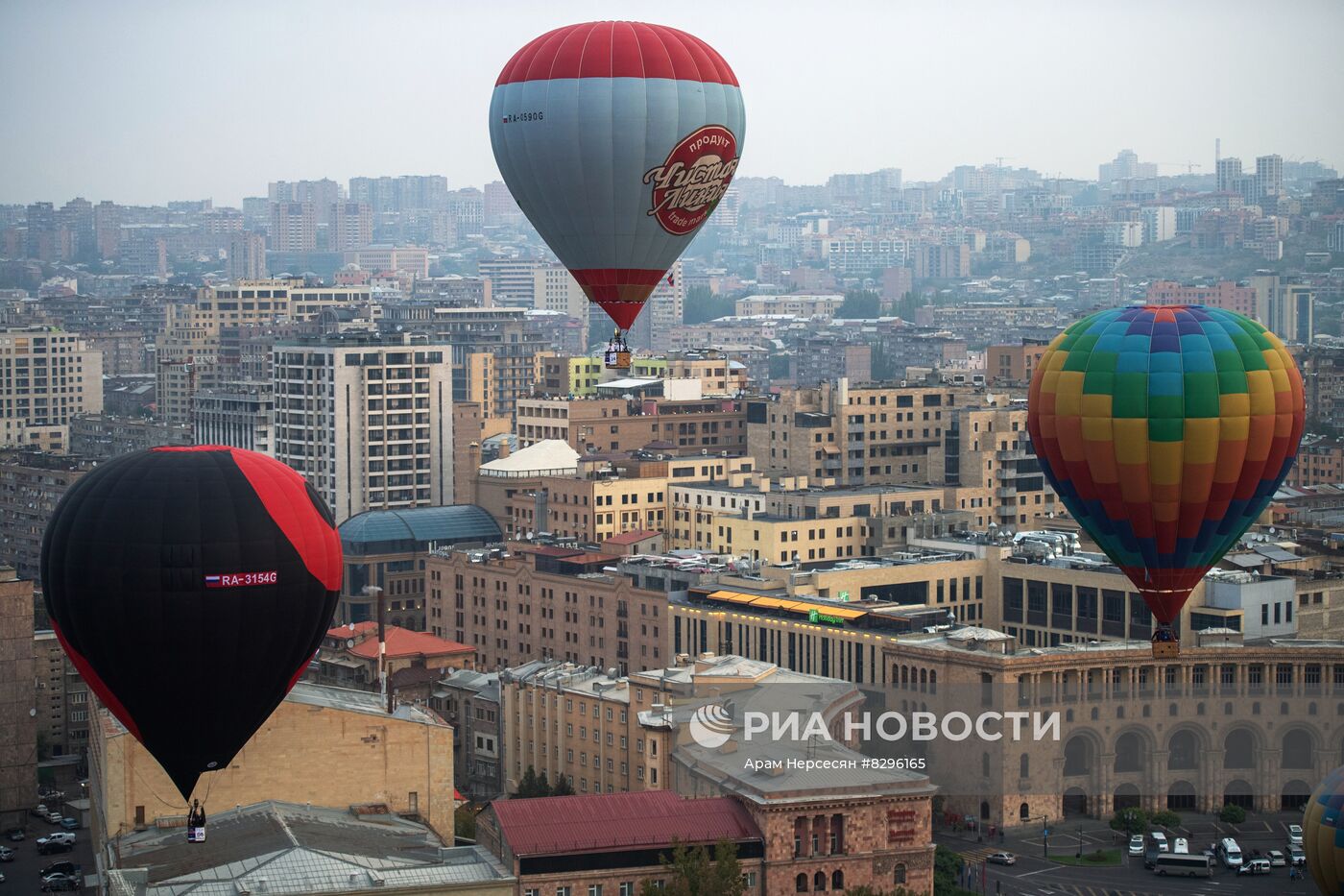 Фестиваль воздушных шаров в Армении