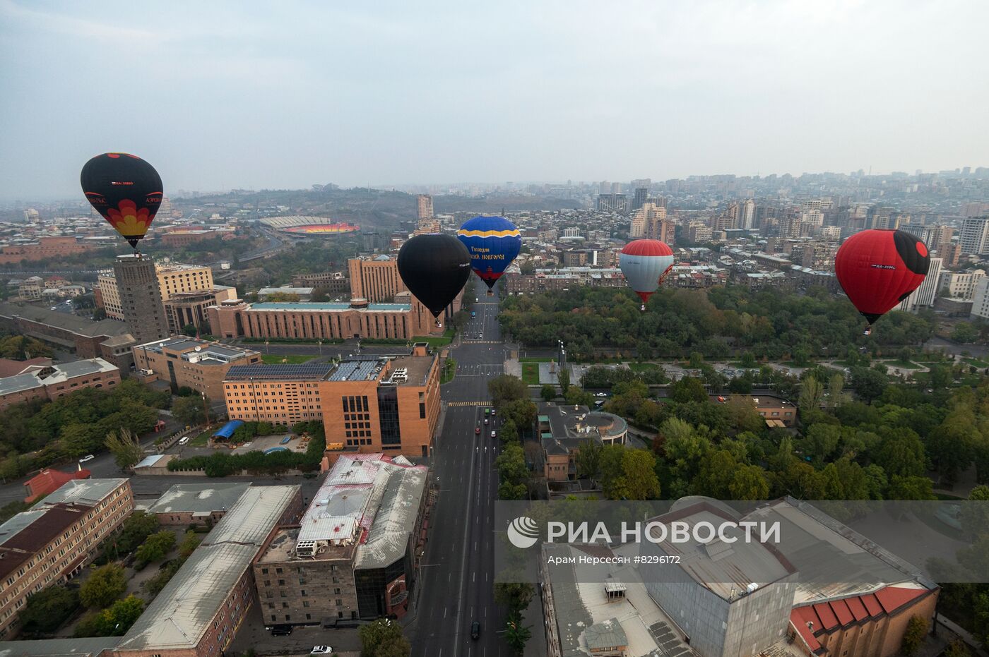 Фестиваль воздушных шаров в Армении