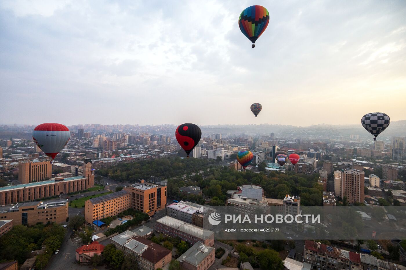 Фестиваль воздушных шаров в Армении