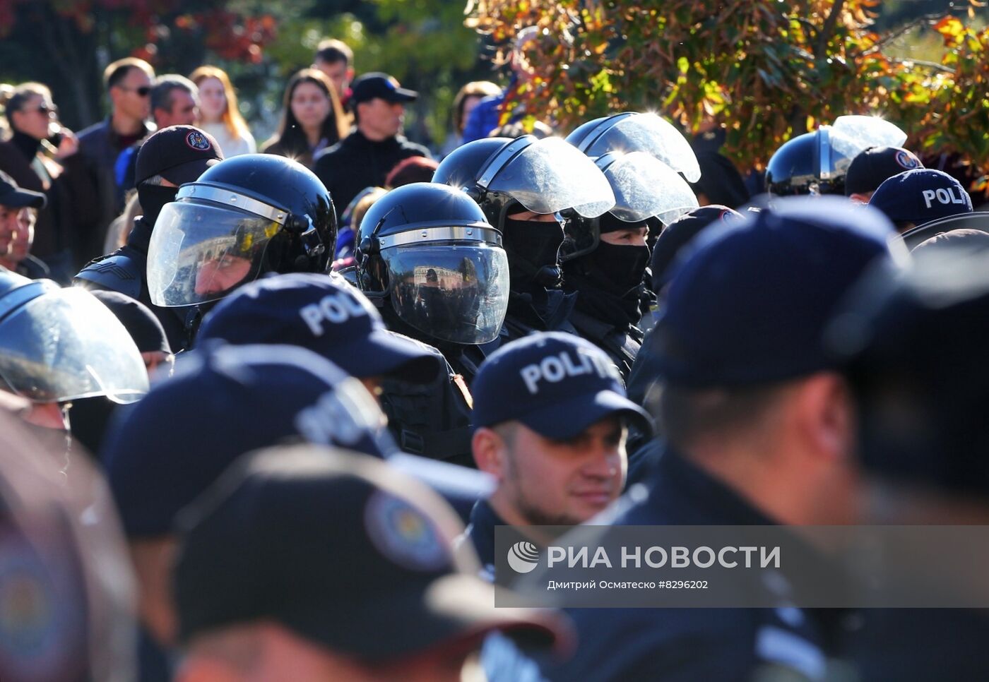 Продолжаются протесты в Кишиневе