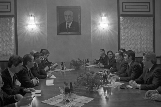 Визит министра иностранных дел Финляндии в СССР